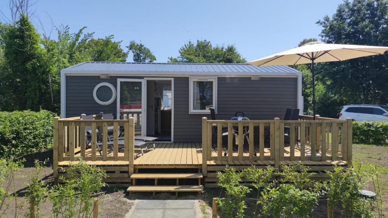 Mobilheim Herz Lauwersoog - Chalet Robbengat ภายนอก รูปภาพ