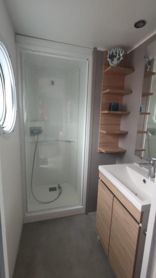 Mobilheim Herz Lauwersoog - Chalet Robbengat ภายนอก รูปภาพ